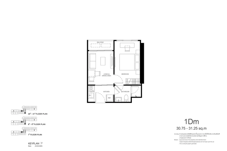 imgi_48_sansiri-condo-xelf-plan-section-unit-layout-1Dm