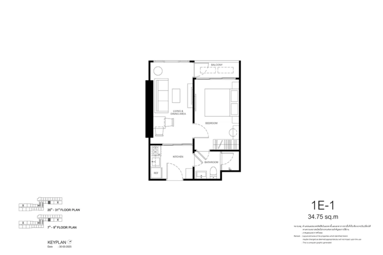 imgi_50_sansiri-condo-xelf-plan-section-unit-layout-1E-1