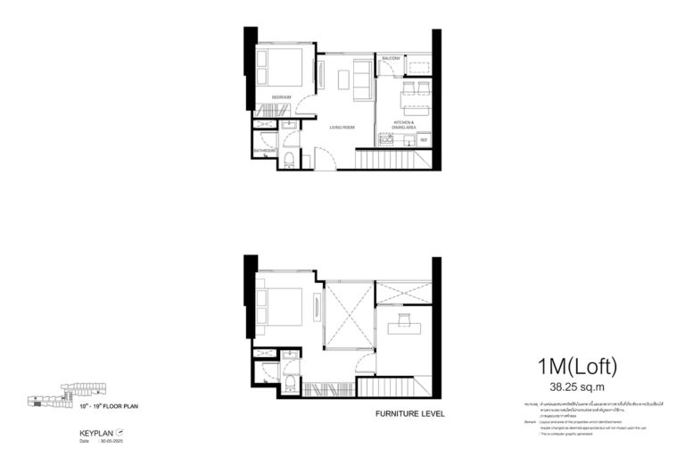 imgi_64_sansiri-condo-xelf-plan-section-unit-layout-Loft-1M